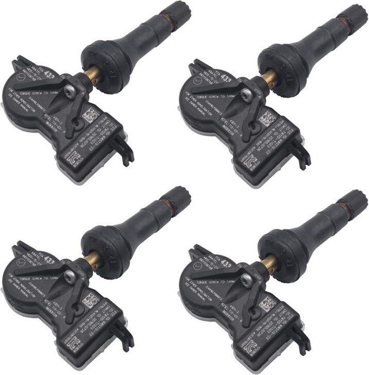 Tlily - FüR 2018-2024 Compass tpms 433 MHz Reifendrucksensor Reifenluftdrucksensor 68313387AB 68313387AA
