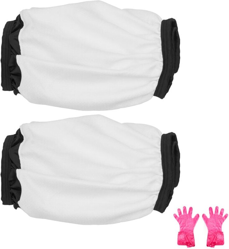 Verdickte Schneesocken für Reifen, hochdichte Polyesterfaser-Reifenabdeckungen mit elastischen Bändern, rutschfeste Trak...