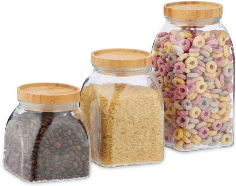 Thumbnail - Set of 3 storage jars