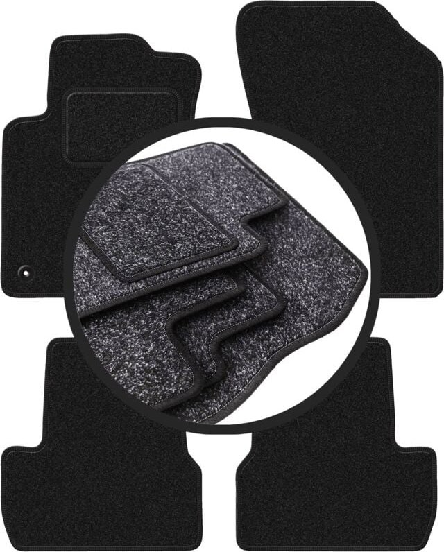 ANTHRA Autofußmatten für: Citroen DS3 Fließheck (2009-2016)
