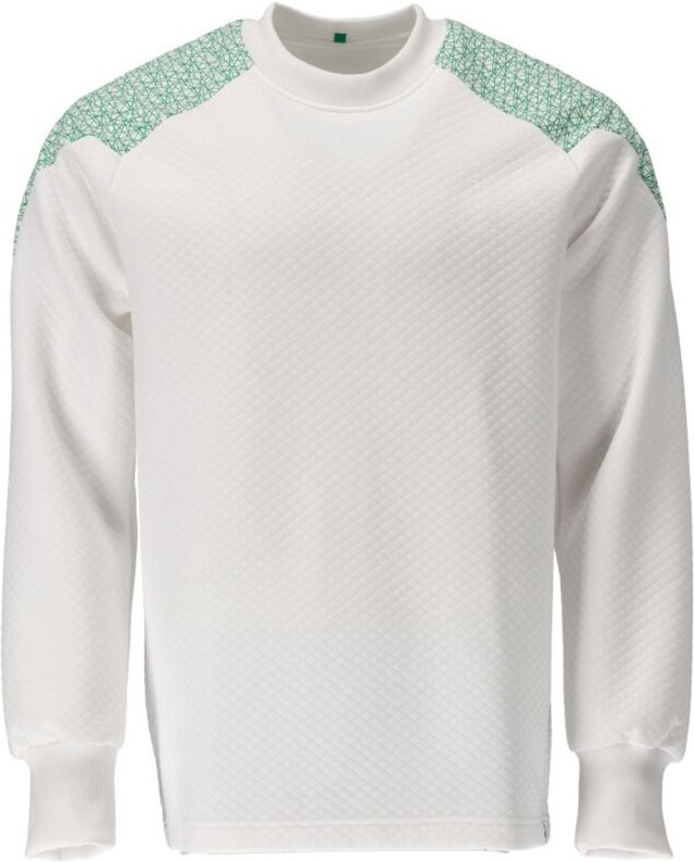 Sweatshirt 20084-932-06333 Gr. 4XL weiss/grasgrün - Mascot