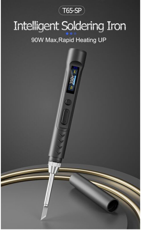 90-W-Präzisions-Elektrolötset mit EIN/AUS-Schalter, einstellbarer Temperatur 150–450 ℃, Lötspitze, Lötdraht, Lötkolbenha...