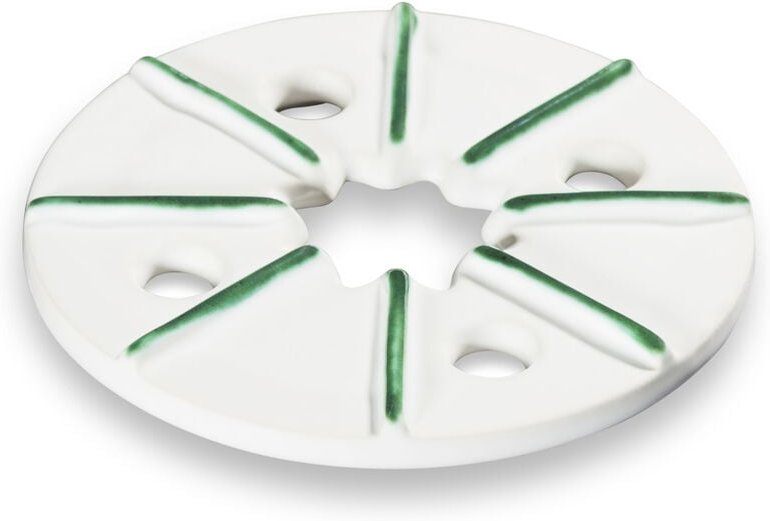 Gmundner Keramik - Grüner Rand, Oberteil Stövchen