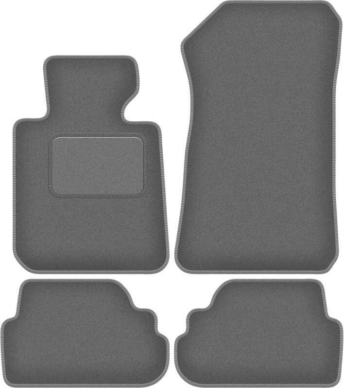 Graphit-Fußmatten für: BMW 1 E81 Fließheck (2004-2011)