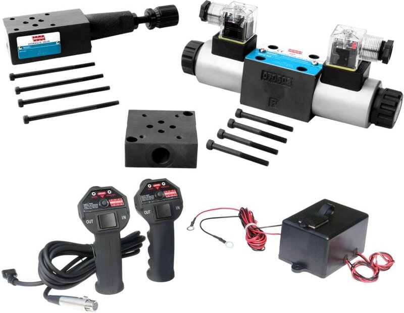 Winchmax - CETOP3/NG6 24 v hydraulische Richtungssteuerung. Komplettes Kit.