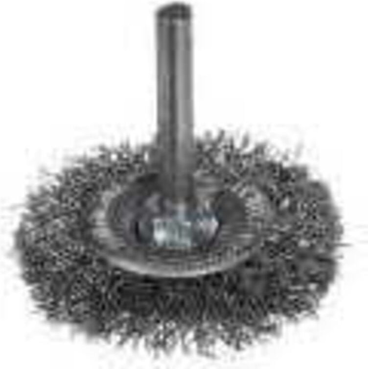 Wellenscheibenbürste mit Schaftdurchmesser 40 mm