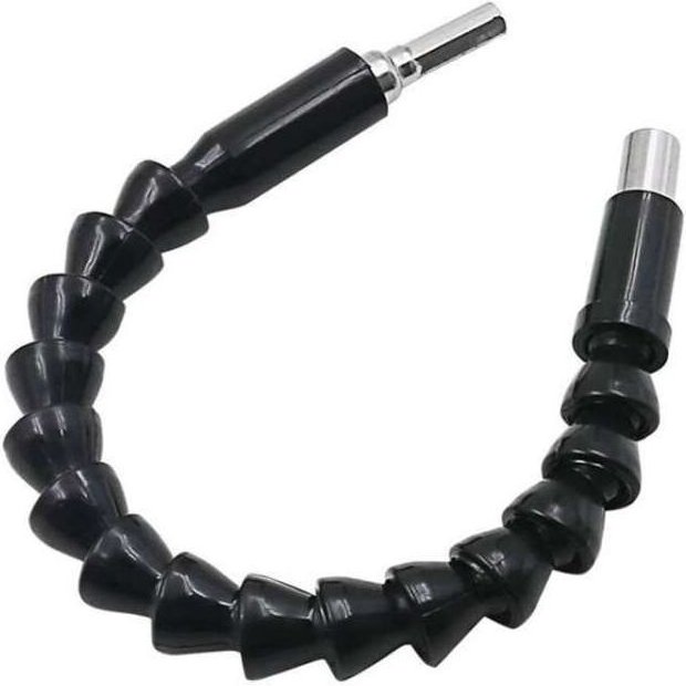 Crediri Bohrschrauber-Magnet mit flexibler Welle, flexible Verlängerungsstange für Sechskantschraubendreher (295 mm) für...