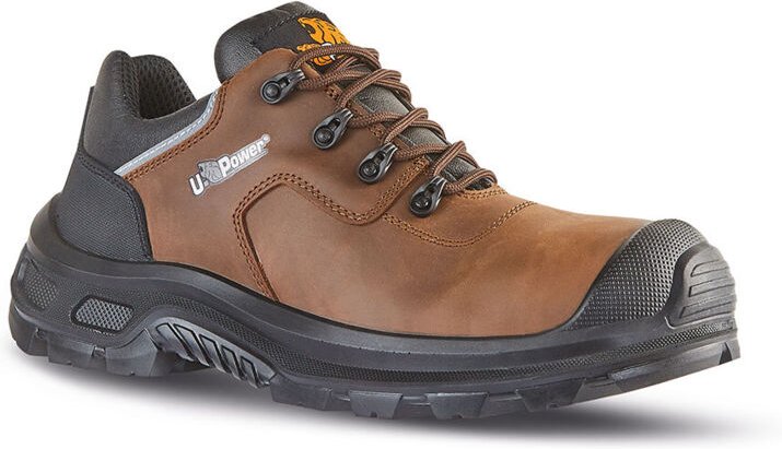 Sicherheitsschuhe niedrig MOSKA UK ESD S3 CI SRC - Braun 38