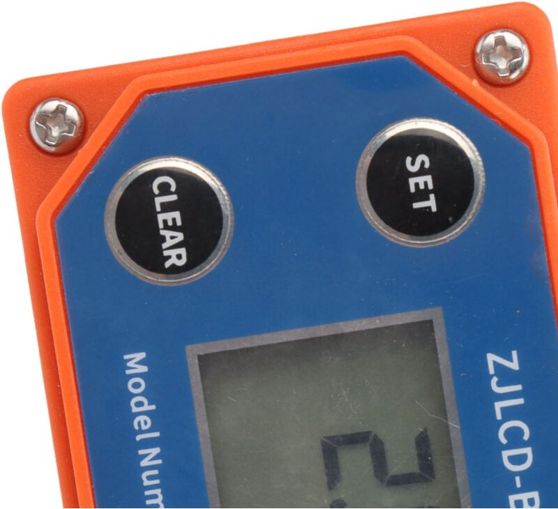 Wasserdurchflussmesser, Digitalanzeige, Durchflusssensor, Edelstahl, Säure-Alkali-Widerstandsmessgerät für die Bewässeru...