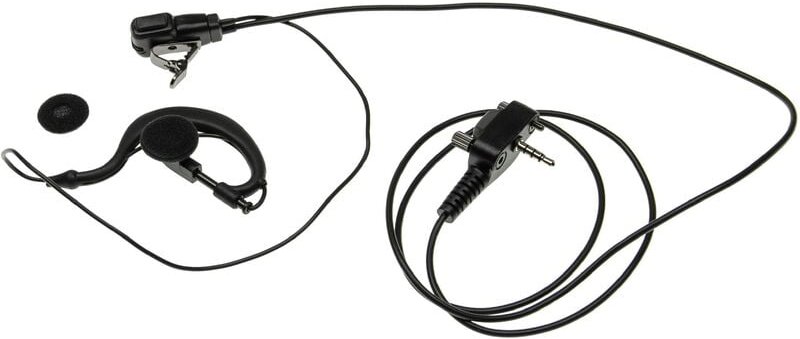 vhbw Headset kompatibel mit Yaesu / Vertex VX-354, VX-400, VX-410, VX-414, VX-420, VX-424, VX-427, VX-450 Funkgerät - G-...