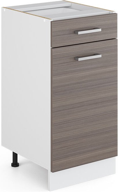 Vicco - Küchenunterschrank R-Line, Grau, 40 cm ohne Arbeitsplatte