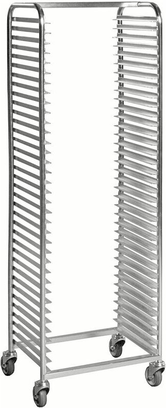 Kongamek Tablettwagen 600x440x1880mm verzinkt für 36 Tabletts ohne Bremse