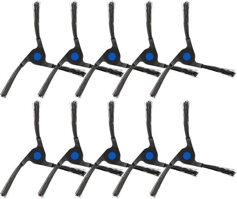 (10 Stück) Seitenbürsten-Ersatzteile, kompatibel mit ECOVACS DEEBOT X2 Omni / X2 Pro / X2, Zubehör-Set