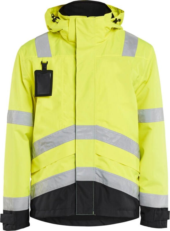 Hochsichtbare Arbeitsschutzjacke 4837 - Neon Gelb/Schwarz XS