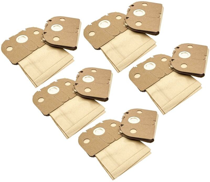 50x Staubbeutel Ersatz für Menalux CT119, 6900 für Staubsauger - 29,5cm x 22,5cm Sandfarben - Vhbw