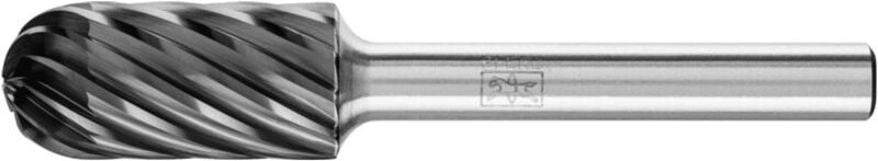 PFERD TOOLS Hartmetall Hochleistungsfrässtift INOX Walzenrund WRC Ø 12x25 mm Schaft-Ø 6 mm HICOAT Edelstahl