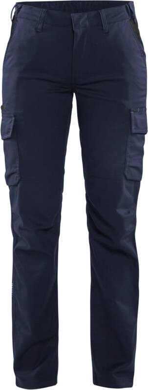 Industrie-Stretchhose 2D Damen 7144 - Dunkelblau/Schwarz XL - FR(48) - SE(C46) - Standards