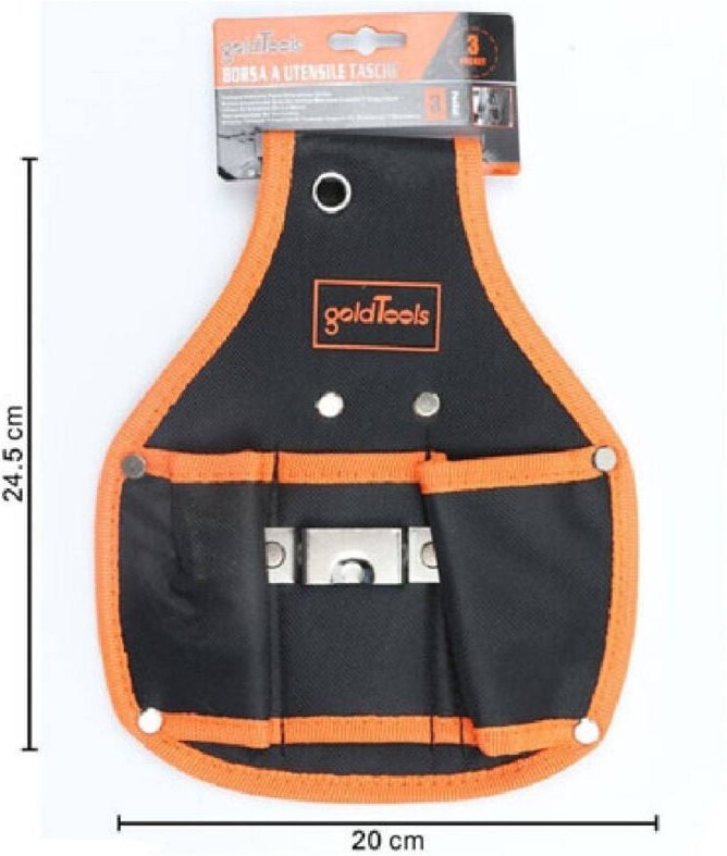 Trade Shop Traesio - Trade Shop - borsa porta utensili 3 tasks nach cintura marsupio für arbeitsleichung -