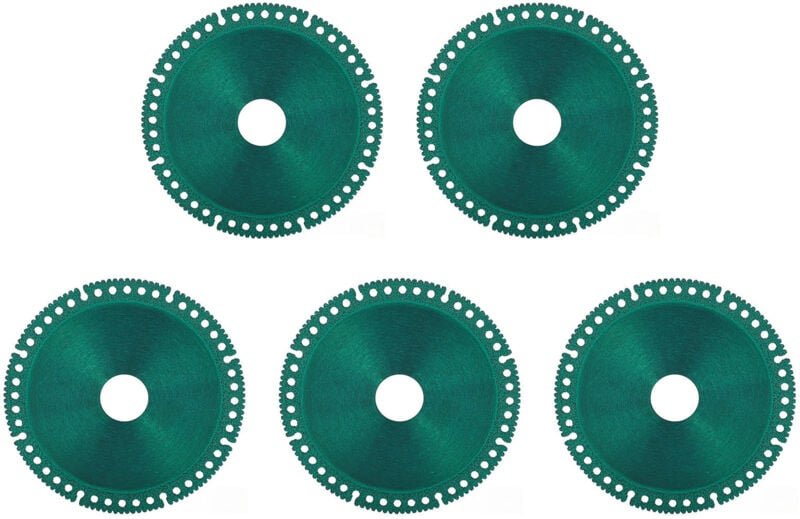 Thumbnail - 5PCS multifunktionale Schneidsägeblätte OD100mm ID20mm grüne Winkelschleifscheibe für Glas