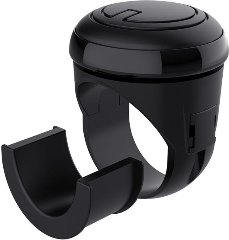 Lntyq Griffknopf, Rückstoßkugel, universell mit jedem Lenkradverstärker, Lenkrad für SUV, Traktoren, Autos, Boote