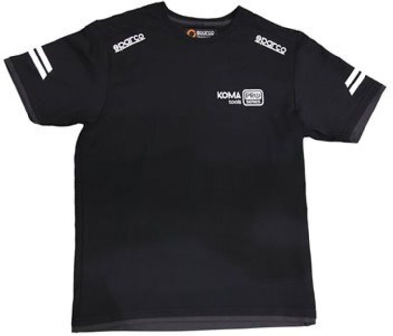 T-Shirt de Short Sleeve Unisex Koma Tools 02416nrgs - Sparco