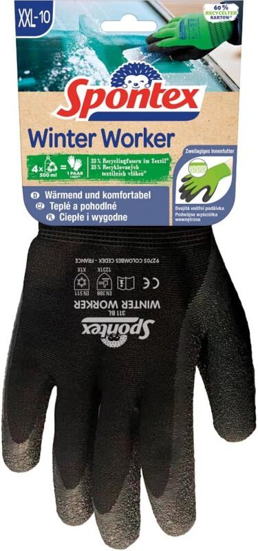 WinterWorker Strickhandschuh Größe 10 Recycling