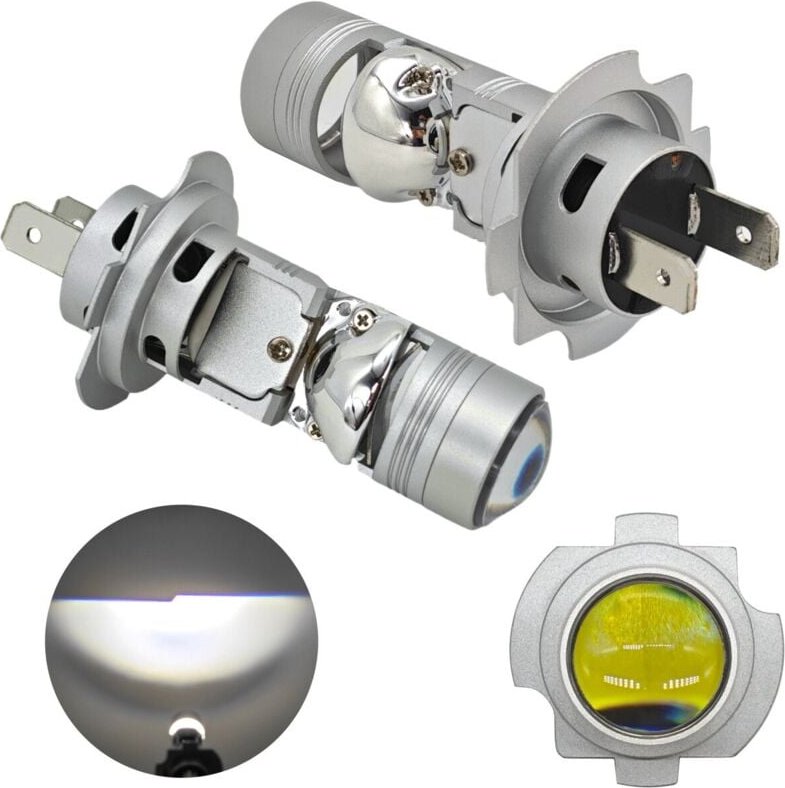 Stück H7 LED-Birnen 12-24V CANBUS, für US-Lampen, Hell-Dunkel-Linie
