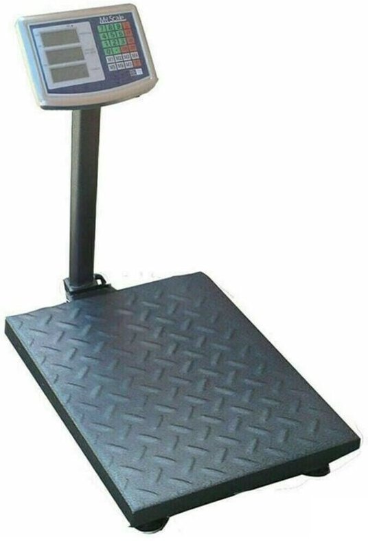 Thumbnail - Trade Shop Traesio - Trade Shop - bilico digitale waage 500 kg elektronische plattform lcd display tackle -