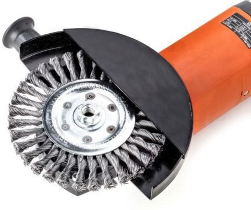 Lessmann ® - Lessmann Rundbürste Stahldraht 0,50 mm, Bürsten-⌀xBohrungs-⌀ / Gewinde: 115XM14 mm