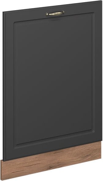 Thumbnail - Geschirrspülblende Fame-Line, Anthrazit-Gold Landhaus, 60 cm ohne Arbeitsplatte, Vicco