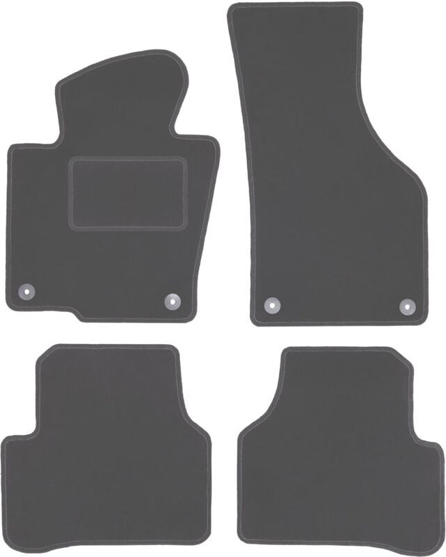 Graphit-Fußmatten für: Volkswagen Passat CC Coupé (2008-2012)