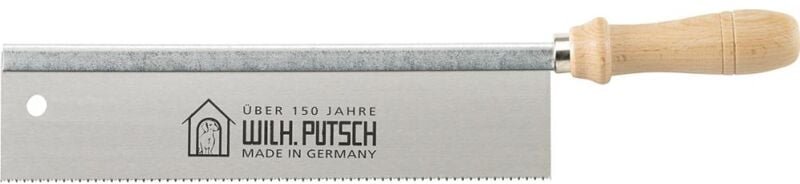 Feinsäge Blatt-L.250mm gerade Verzahnung 2 mm, Spezialstahl, Holzheft