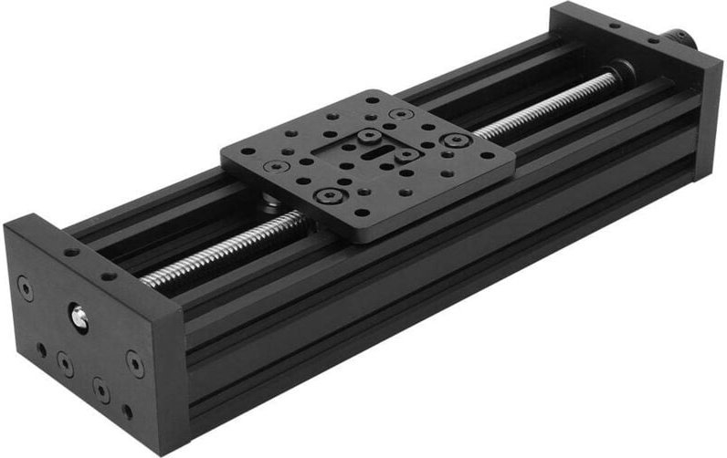 Thumbnail - Fitags - Linearer Schiebetisch, 4080U Verfahrlänge 250mm Schraubenschiebetisch Bühnenantrieb für 3D-Druckergravurmaschin...