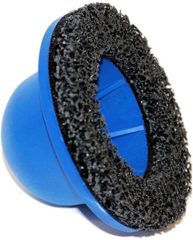 Radnabenreiniger mit 150 mm Schleifscheibe - Professioneller Entroster für Bremsscheiben und Felgen mit 1/2" Antrieb zum...