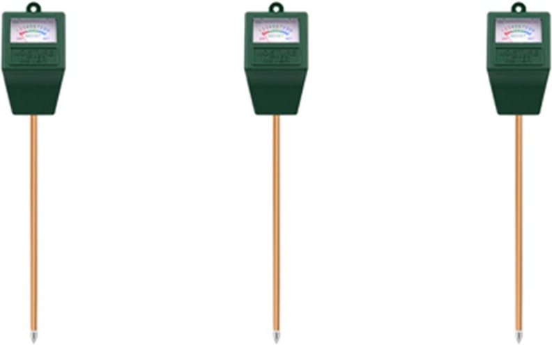 3X Bodenfeuchtemesser, Pflanzenwasserzähler Drinnen & Draussen, Sensor Hygrometer Bodentester für Topfpflanzen, Garten, ...