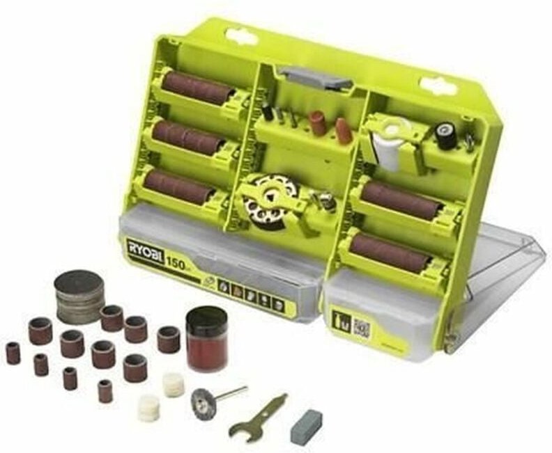 Box of 150 Mehrzweckgeräte mit Twist Lock System - RAR800K-150 - Ryobi