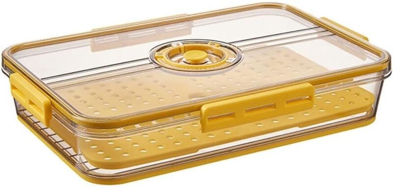 2 Pcs Käse Container für Kühlschrank, Lebensmittel Lagerung Käse Box mit Deckel für Alle Arten von Käse, luftdichte Deli...