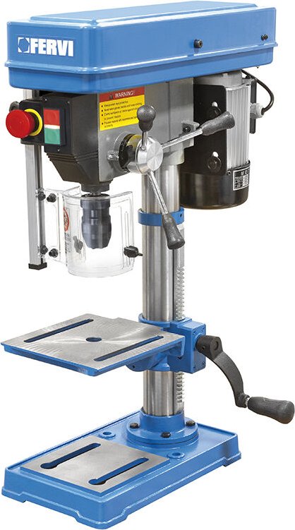 Tischbohrmaschine mit Riemenantrieb 375 w 230 v Fervi 0011