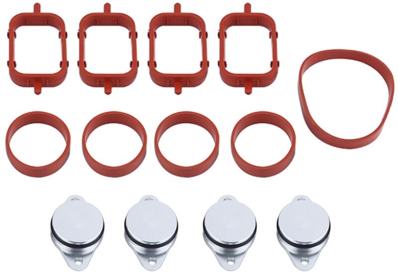 4 Stück 22 mm Diesel Swirl Flap Blanks Bungs Ansaugdichtungen Kit