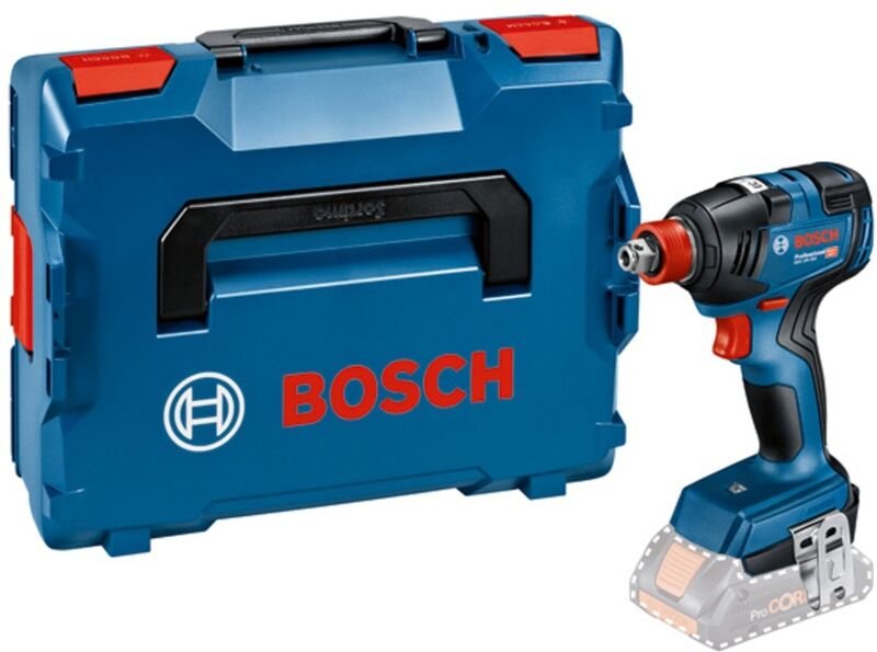Bosch Professional - Bosch Akku-Drehschlagschrauber gdx 18V-200 ohne Akku und Ladegerät in l-boxx