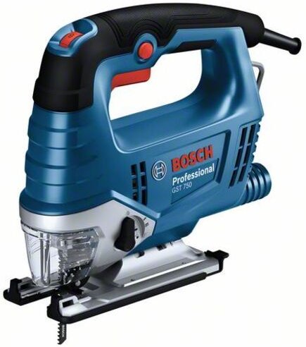 Bosch GST 750, 520 Watt Stichsäge, präzises Schneiden in Holz und Metall, kompakt und leistungsstark.