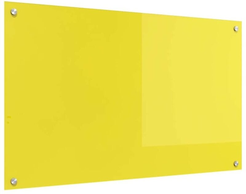 Küchenrückwand Gelb 100 x 60 x 0.6 cm Vidaxl