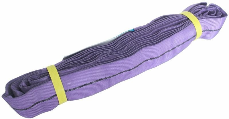 Baumarktplus - Rundschlinge 1000kg 1 to lila 4m Umfang Hebeband Hebeschlinge Kran Hebegurt