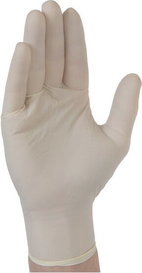 Thumbnail - Singer Safety - Puderfreie Latexhandschuhe singer t.l 8-9 - Packung mit 100 Stück - AUU101089