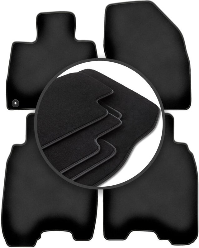 Premium-Fußmatten für: Honda Civic VIII Fließheck (2006-2012)