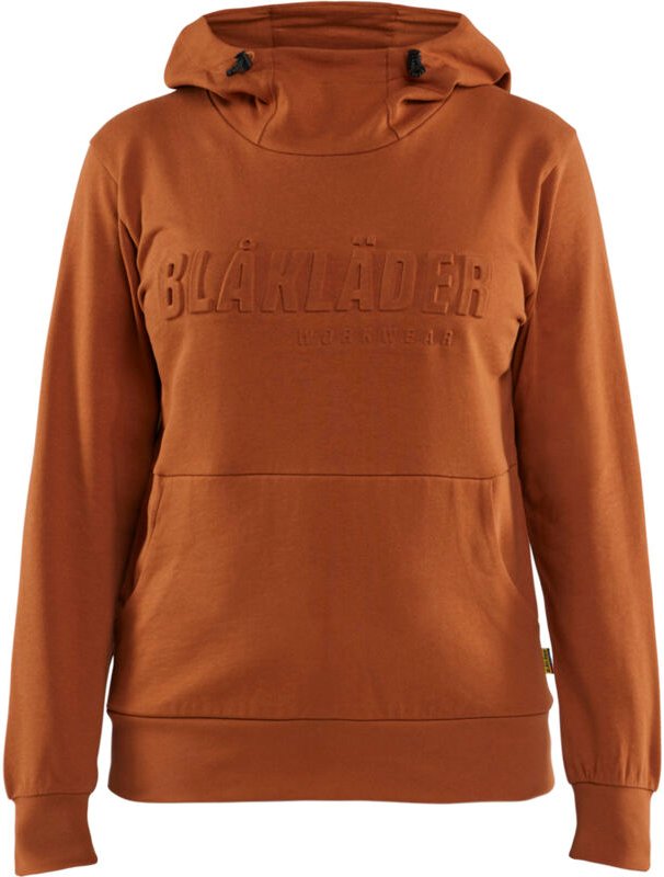 Thumbnail - Arbeitskapuzen-Sweatshirt mit 3D-Druck Damen 3560 - Rost S