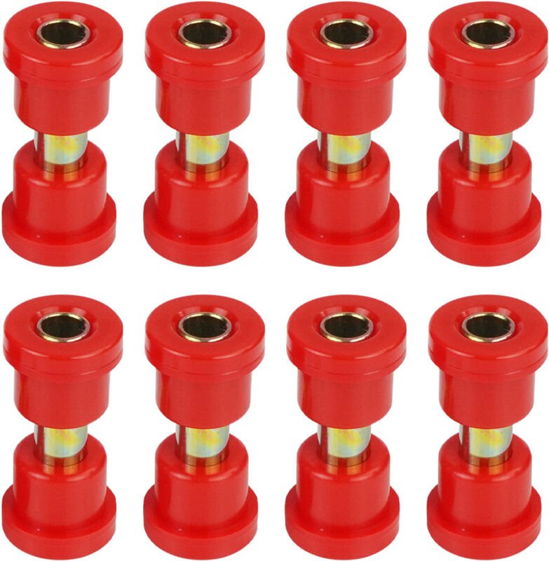 DS Hinterblattfederbuchsen-Kit, 2 Sätze Polyurethan-Buchsen und -Hülsen für DS G&E Golfwagen, passend für DS G&E Golfwag...