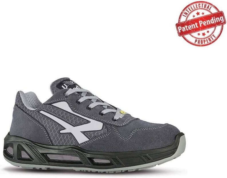 Thumbnail - Sicherheitsschuhe niedrig PUSH CARPET ESD S1P SRC - Grau 35