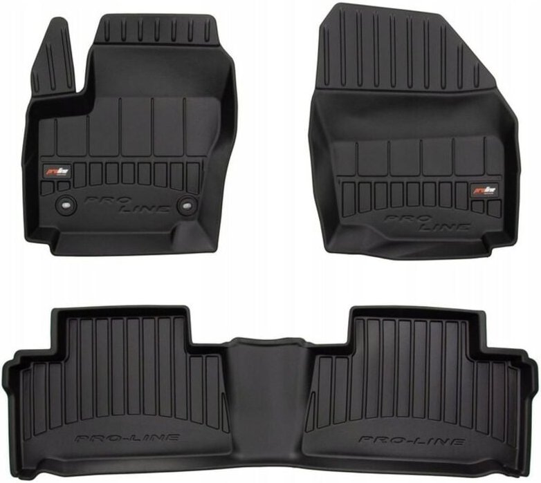 MATTEN UND FUSSMATTEN FORD S-MAX Mk1 2006-2015 GUMMI-SCHALEN 3D S