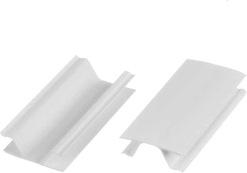 Eckverbindung Sockelblende Sockelleiste für Einbauküche 150mm Höhe Weiß Hochglanz - HBK15 - Holzbrink